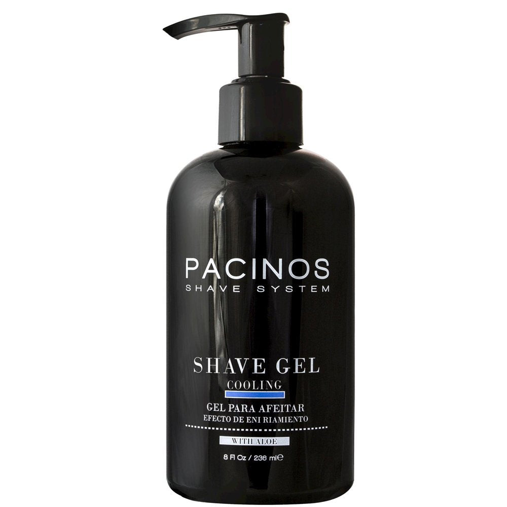 Pacinos Shave Gel Cooling Gel with Aloe Vera (8 fl oz)