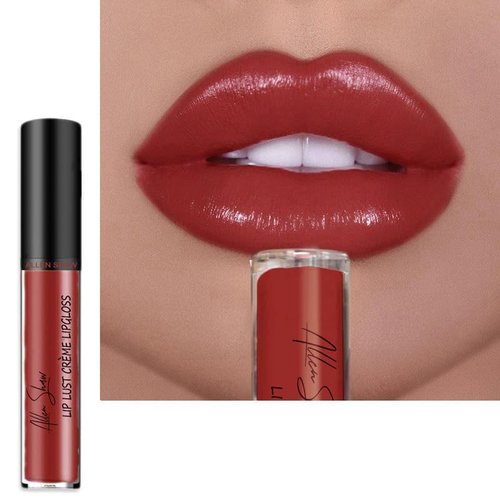12 Color Cream Lip Gloss, 2025 New Long-Lasting Moisturizing Velvet Lip Lipstick, Waterproof,Non-Stick to Cup, Hydrating Lip Tint Natural Jelly Lipstick (09#, 1)