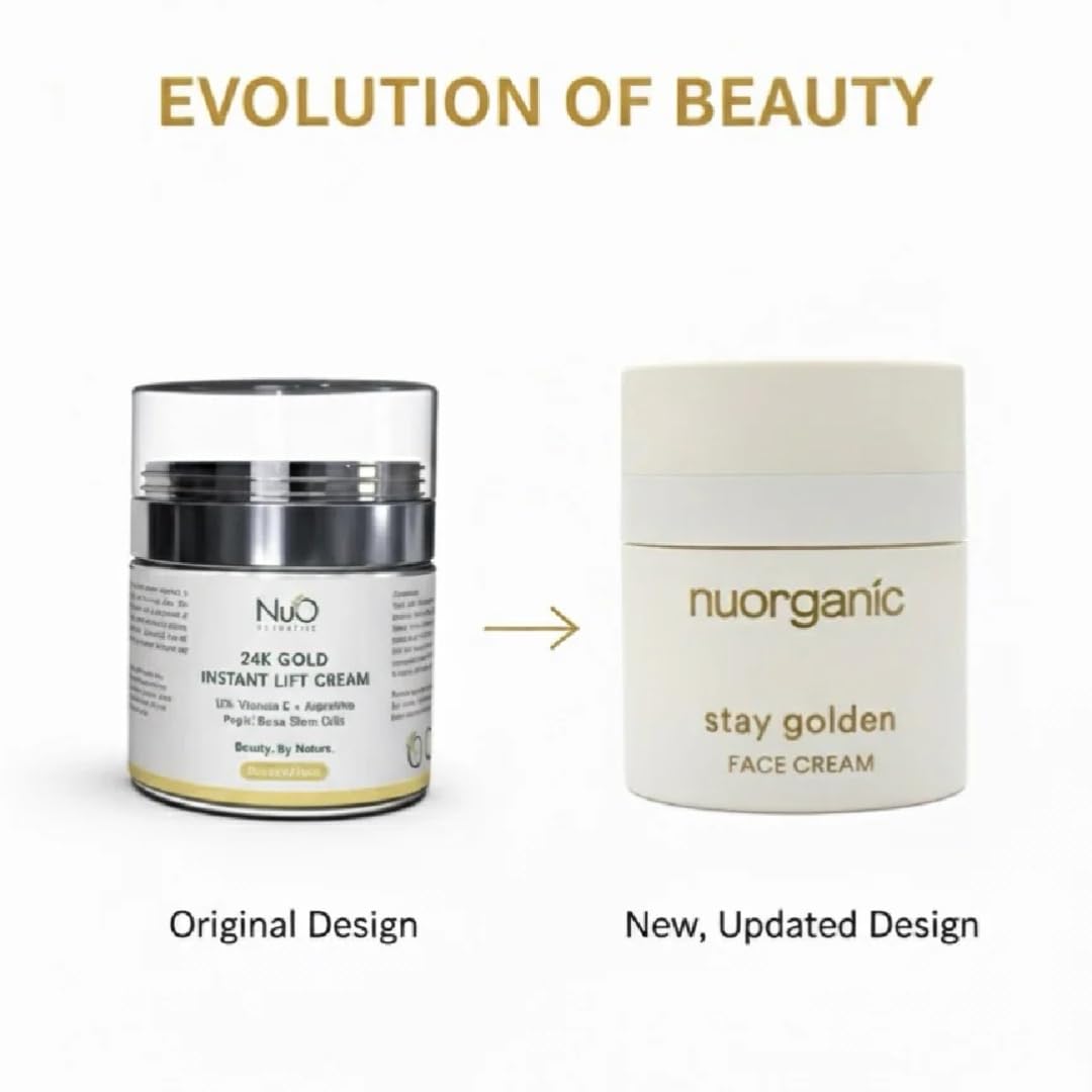 24k Gold Firming Face Cream, Tightening Moisturizer for Face and Neck