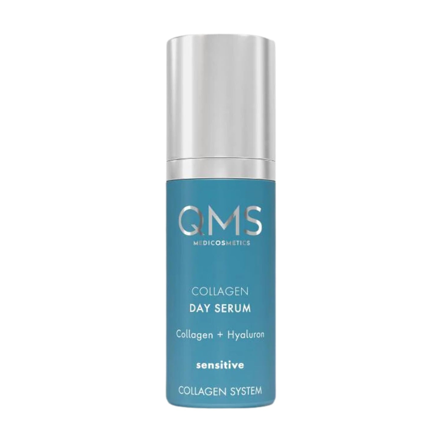 QMS Medicosmetics Collagen Day Serum for Sensitive Skin – Anti-Aging Skin Care Instantly Reduces Fine Lines + Minimizes the Appearance of Wrinkles with a Collagen/Hyaluronic Acid Complex – 1.01 oz