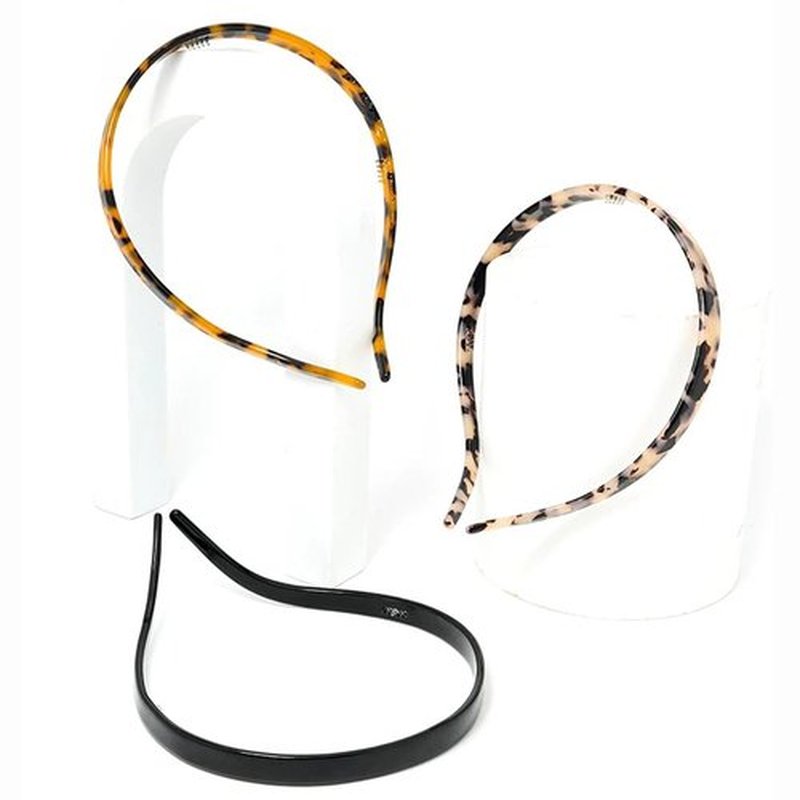 KOVOLITU 3 Pack Eyewear Headbands for Women No-Pressure Comfortable Headbands Fashion Thin Headbands