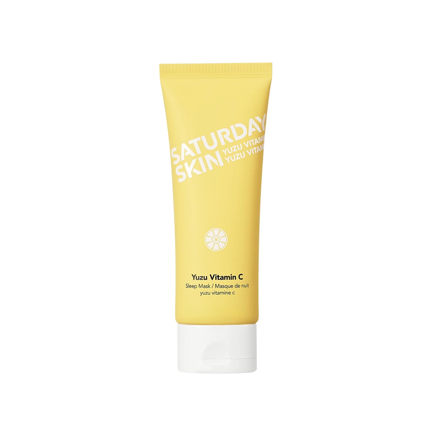 Saturday Skin Yuzu Vitamin C Sleep Mask Regenerist Retinol Ultra Rich Face Moisturizer Cream Smooth Skin and Reduce Wrinkles Ideal for All Skin Types 50ml(Tube)
