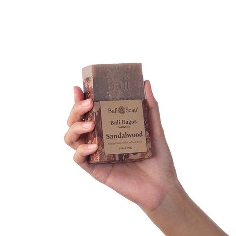 Bali Soap - Batik Gift Set - Handmade Moisturizing Natural Soap Bar for Face & Body, Vegan Handmade Plant Based, 3.5 Oz each Mix 6 Pack (Jasmine/Lemongrass/Ginger/Magnolia/Papaya/Sandaldwood)