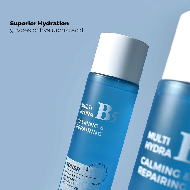 Hydra B5 Toner - Calming & Repairing Hydrating Facial Toner | Alcohol-Free, 205ml/6.93 Fl Oz