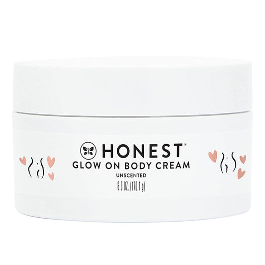 Mama Glow On Body Cream - Hydrating Skin Firming Lotion with Shea Butter & Avocado Oil | 6 oz