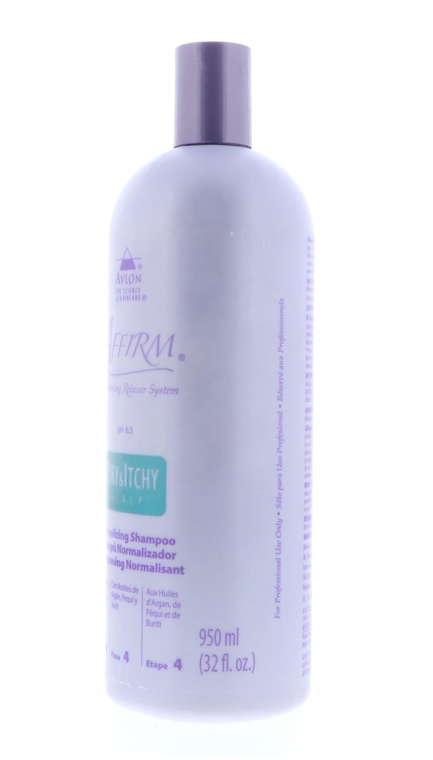 Avlon Affirm Dry & Itchy Scalp Normalizing Shampoo - 32 oz for Healthy Hair