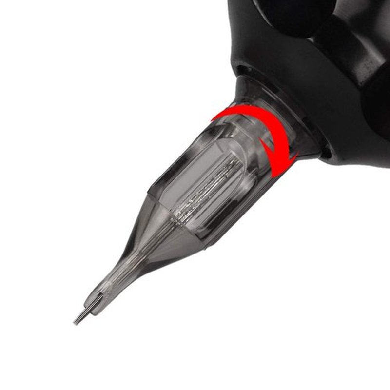 Tattoo Cartridge Needles, ATOMUS 20pcs 1RL 3RL 5RL 7RL 9RL 11RL Round Liner Disposable Sterilized Tattoo Needlefor Pen Rotary Machine Tattoo Supplies (20pcs 11RL)