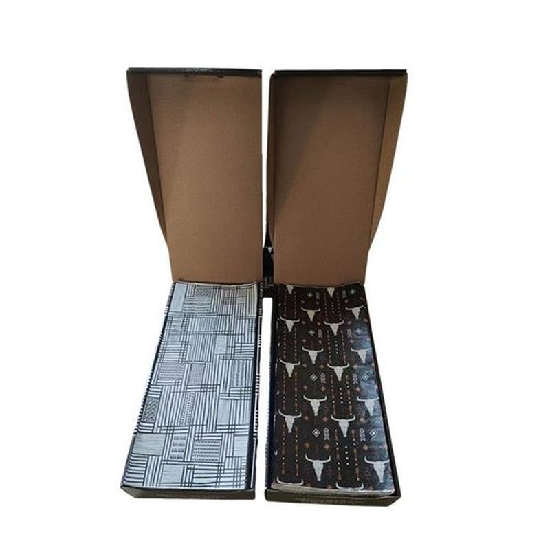 Hairaco Oversized Designer Hair Color Foils - 500 pre-cut, single sheet, extra long length foils, 5.5x12 inches Mosaic Collection