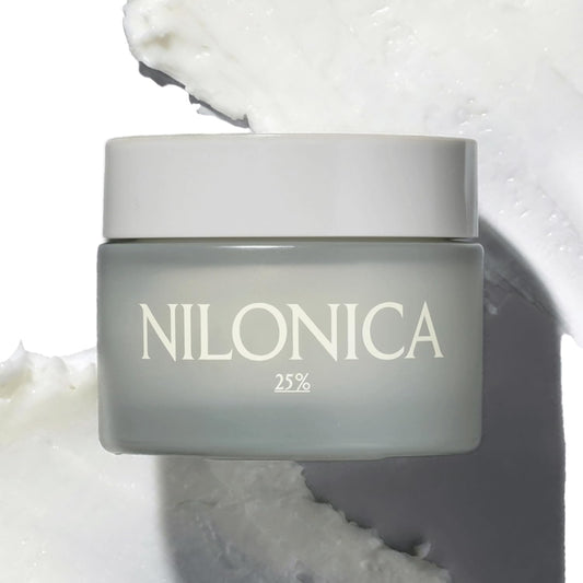 25% Organic Nilotica Shea Butter Daily Face Cream - Melt-In Hydration for Dry & Sensitive Skin | 1.69 Fl Oz