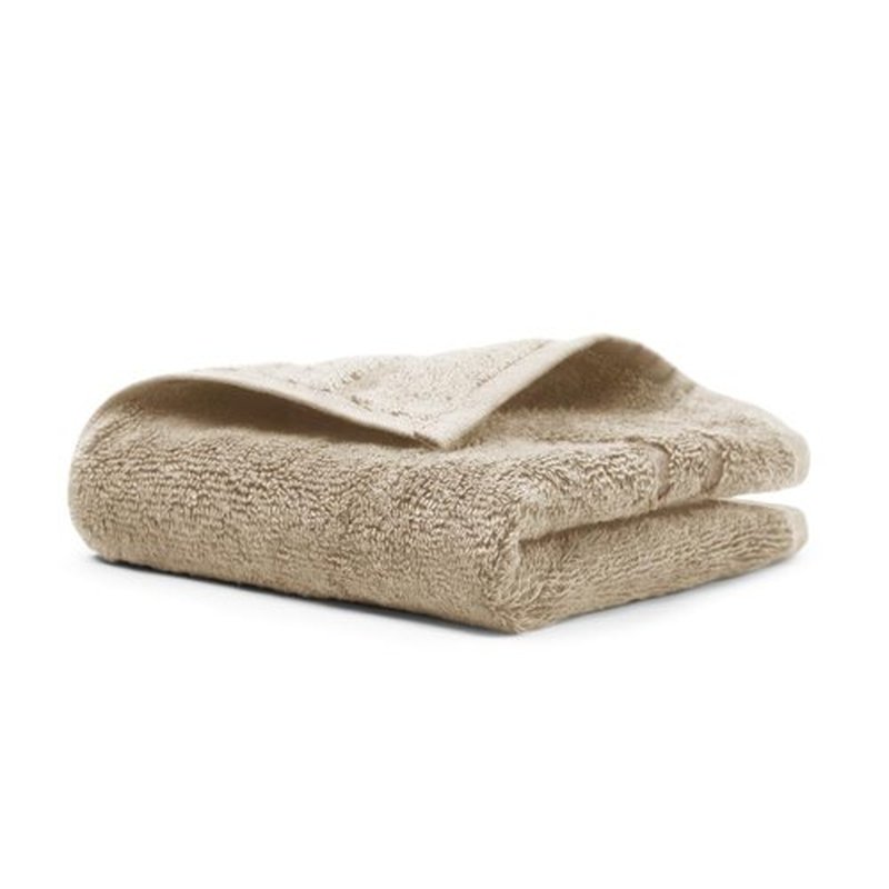 Cariloha Washcloth | Stone | 12"x12" | Turkish Cotton & Viscose Material Blend | Extra Smooth and Highly Absorbent