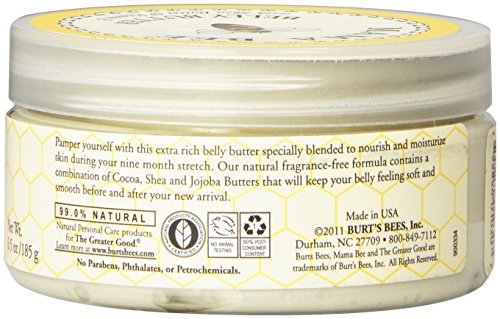 Burt's Bees Mama Bee Belly Butter 6.50 oz (Pack of 2)