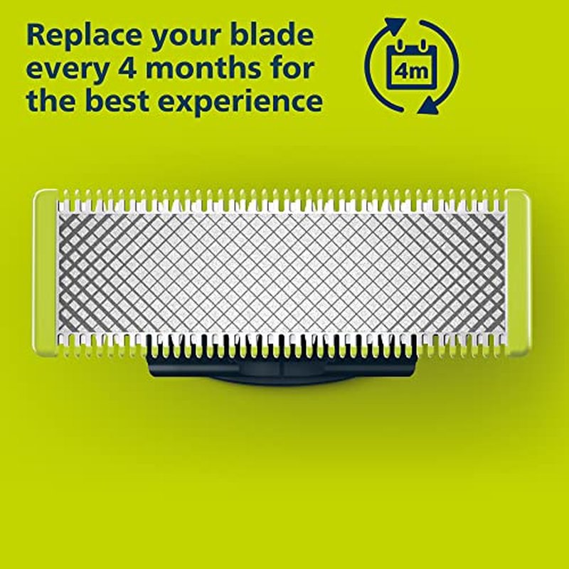 Philips Norelco OneBlade 360 with Connectivity Hybrid Face, Electric Beard Trimmer, Shaver with 360 Blade Tech & 1hr Fast Charge, 1x360 Blade, & 5-in-1 Comb, QP4530/90