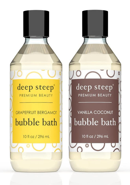 Deep Steep Bubble Bath, 10oz (Pack of 2) (Best Sellers)