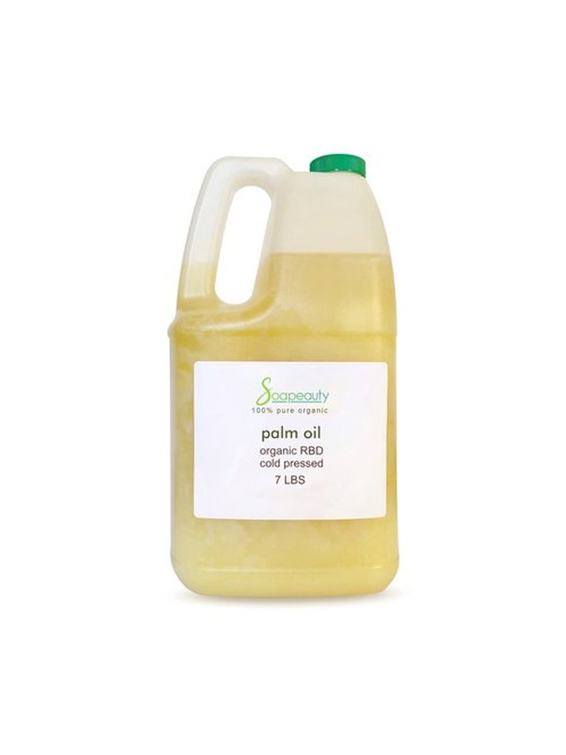 PALM OIL RBD CARRIER COLD PRESSED 100% PURE NATURAL 4 OZ TO 1 GALLON (7 LBS/ 1 GALLON)