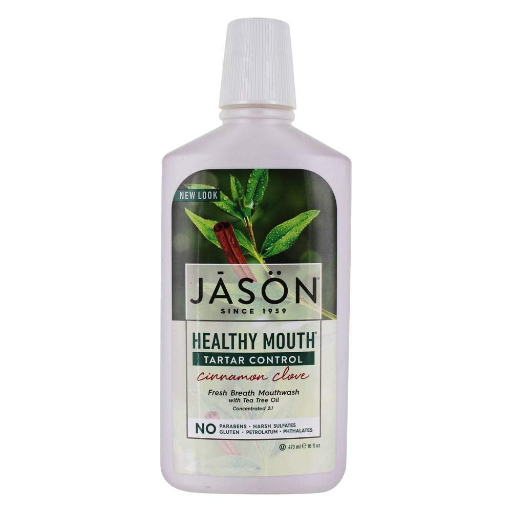 JĀSÖN Sea Fresh Strengthening Mouthwash, Spearmint, 16 Fl Oz