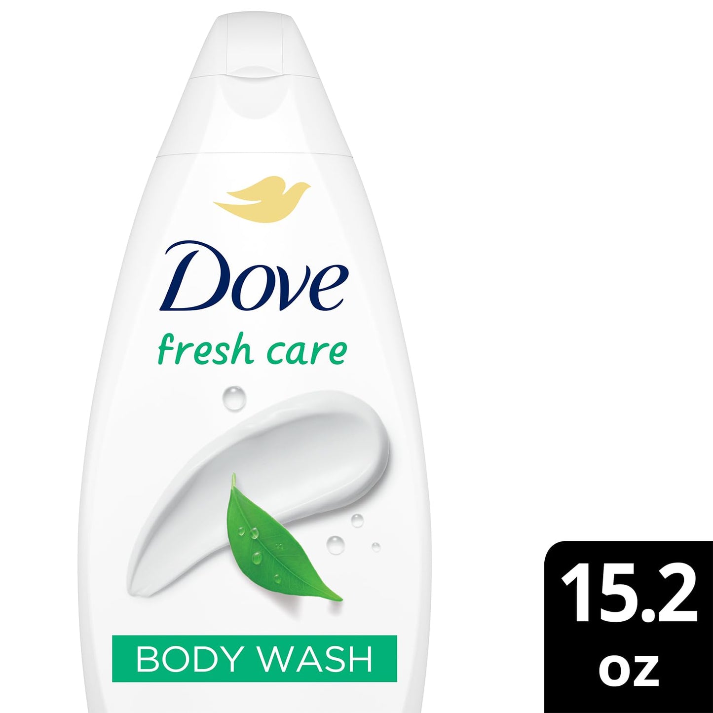 Dove Body Wash Fresh Care 3-Pack – Revitalizing & Moisturizing Cleanser for Smooth, Soft Skin, 15.2 Oz Ea