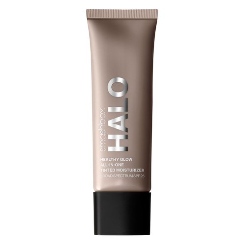 Smashbox Halo Healthy Glow All-In-One Tinted Moisturizer SPF 25 | Light to Medium Coverage| Hyaluronic Acid, Oil free + Anti Humidity, 1.4 Fl Oz, Light Olive