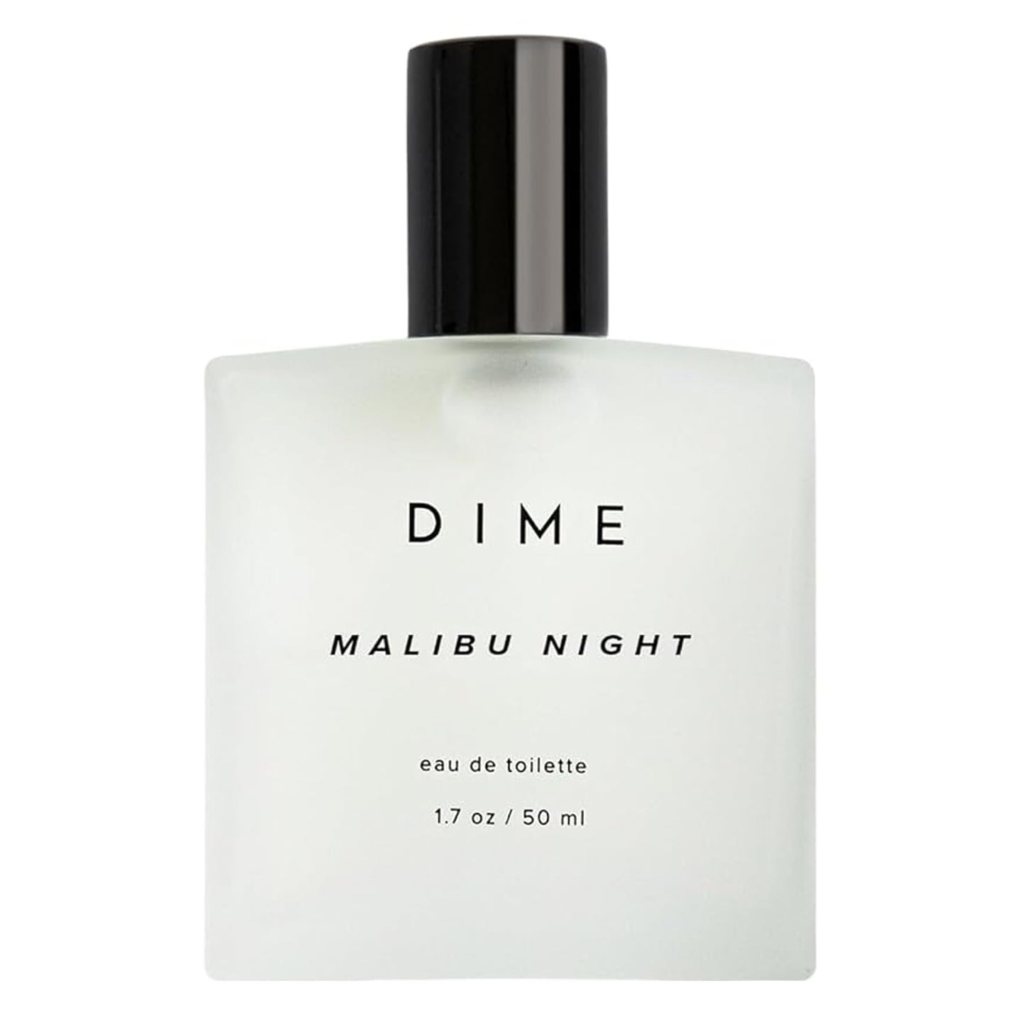 DIME Beauty Perfume Malibu Night - Beachy Coconut Perfume for Women with Night Blooming Jasmine, Coconut & Radiant Raspberry, Eau de Toilette Spray, Vegan, 1.7 oz / 50 ml