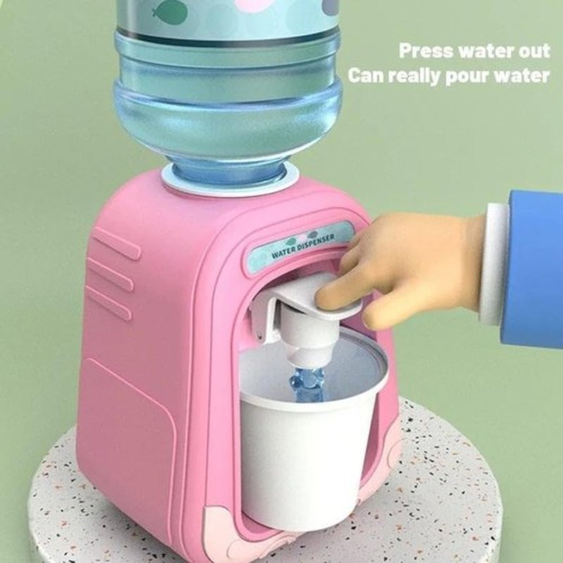 Bleumy Micellar Water Dispenser, Fun Makeup Remover Container, Makeup Remover Dispenser, Mini Water Dispenser, Suitable for Toner, Makeup Remover Liquid Skin Care Dispenser (Green)
