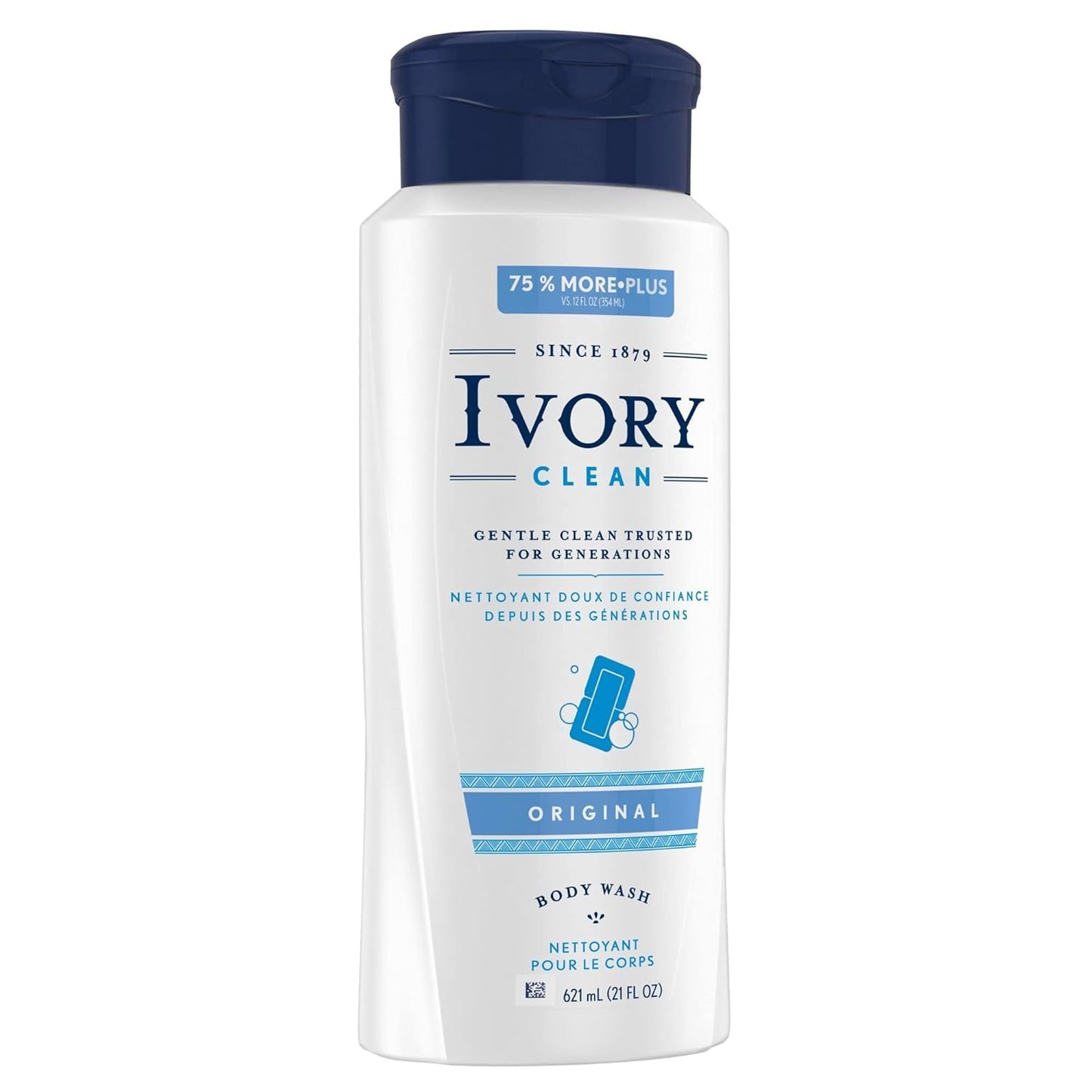 Ivory Body Wash, Original, 21 oz (Pack of 2)