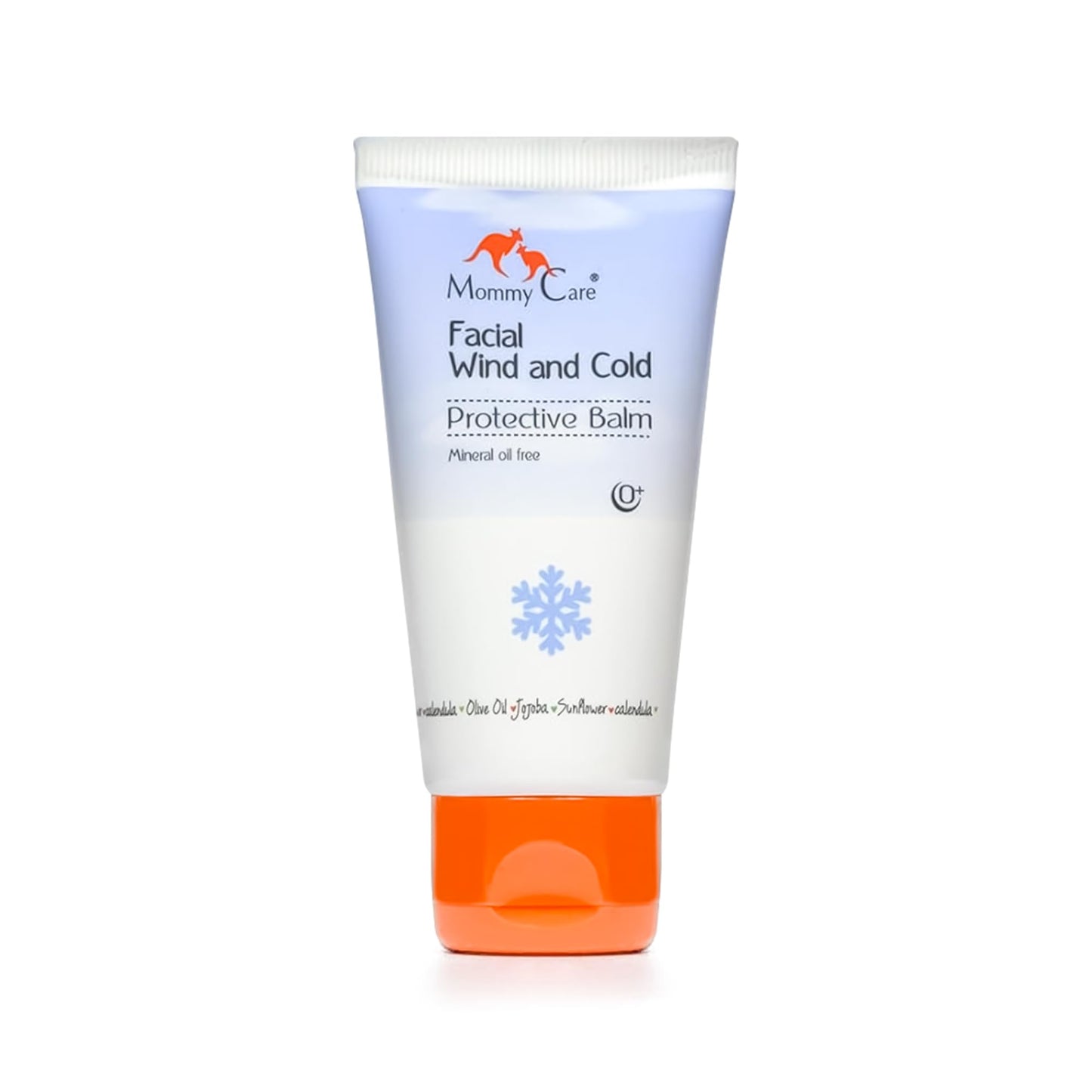 Mommy Care Facial Wind & Cold Protective Balm – Mineral Oil-Free Formula with Calendula, Olive Oil & Jojoba, Soothes & Hydrates Dry, Sensitive Skin for Babies, Kids & Adults, 50ml/1.76 fl oz