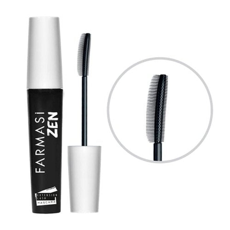 FARMASi Makeup CC Cream 1,7 Fl Oz (Light), Pure, Natural and Flawless Finish, Medium to Full Coverage, All-Day Hold, All Skin Types, Zen Mascara Extension Lash 0.27 fl.oz