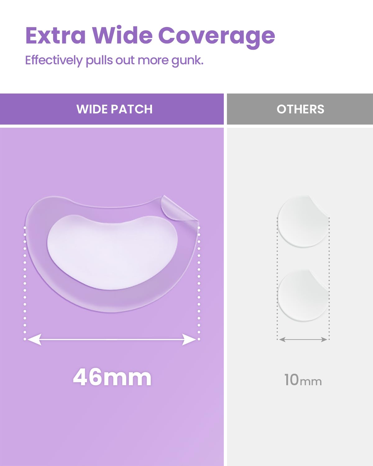GLAM UP Spotless Patch - Hydrocolloid Spot Patch for Wide Acne area, Cheek, Body, Blackhead Cruelty Free and Vegan Friendly (12 Count)