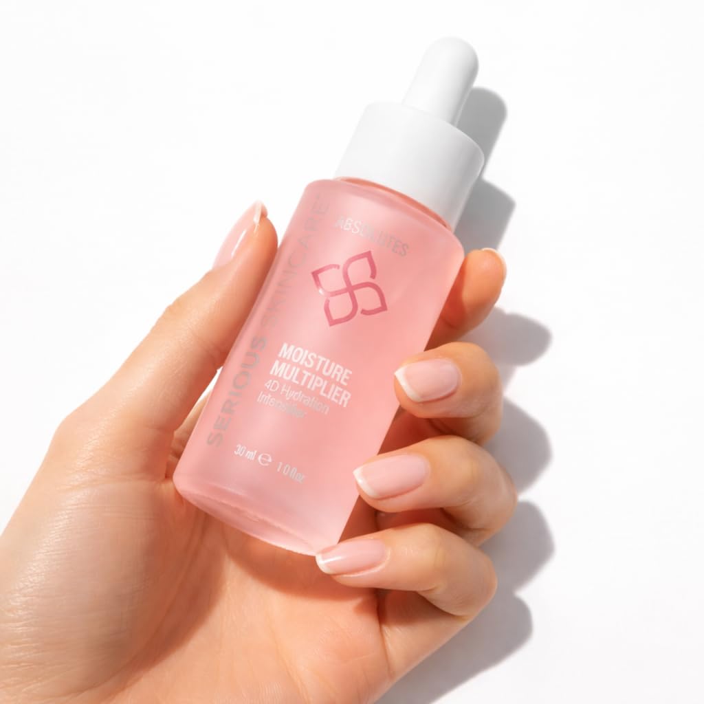 Serious Skincare - Hyaluronic Acid Serum for Face - Absolutes Moisture Multiplier - Plumping, Hydrating & Anti-Aging - Visually Reduce Lines and Wrinkles - For Women and Men - 1 Fl. Oz.