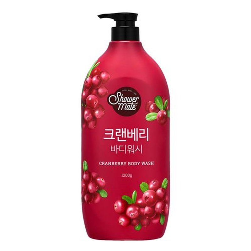 SHOWERMATE Natural Body Wash 42.3 fl oz, 1.2 kg (Cranberry)