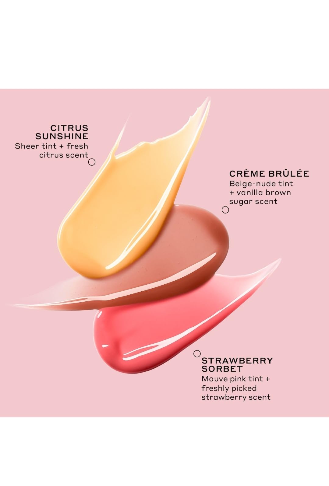 OLEHENR1KSEN - Pout Preserve Petites Mini Lip Trio with Peptides – Hydrating & Nourishing Lip Balm Set for Soft, Smooth Lips – Travel-Friendly Daily Lip Care & Gift-Ready Set