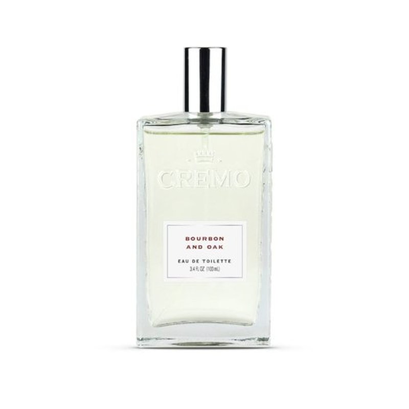Cremo Cologne for Men - Bourbon & Oak Mens Cologne Spray - A Sophisticated Blend of Distiller’s Spice, Fine Bourbon and White Oak, Fragrances For Men, 3.4 Fl Oz