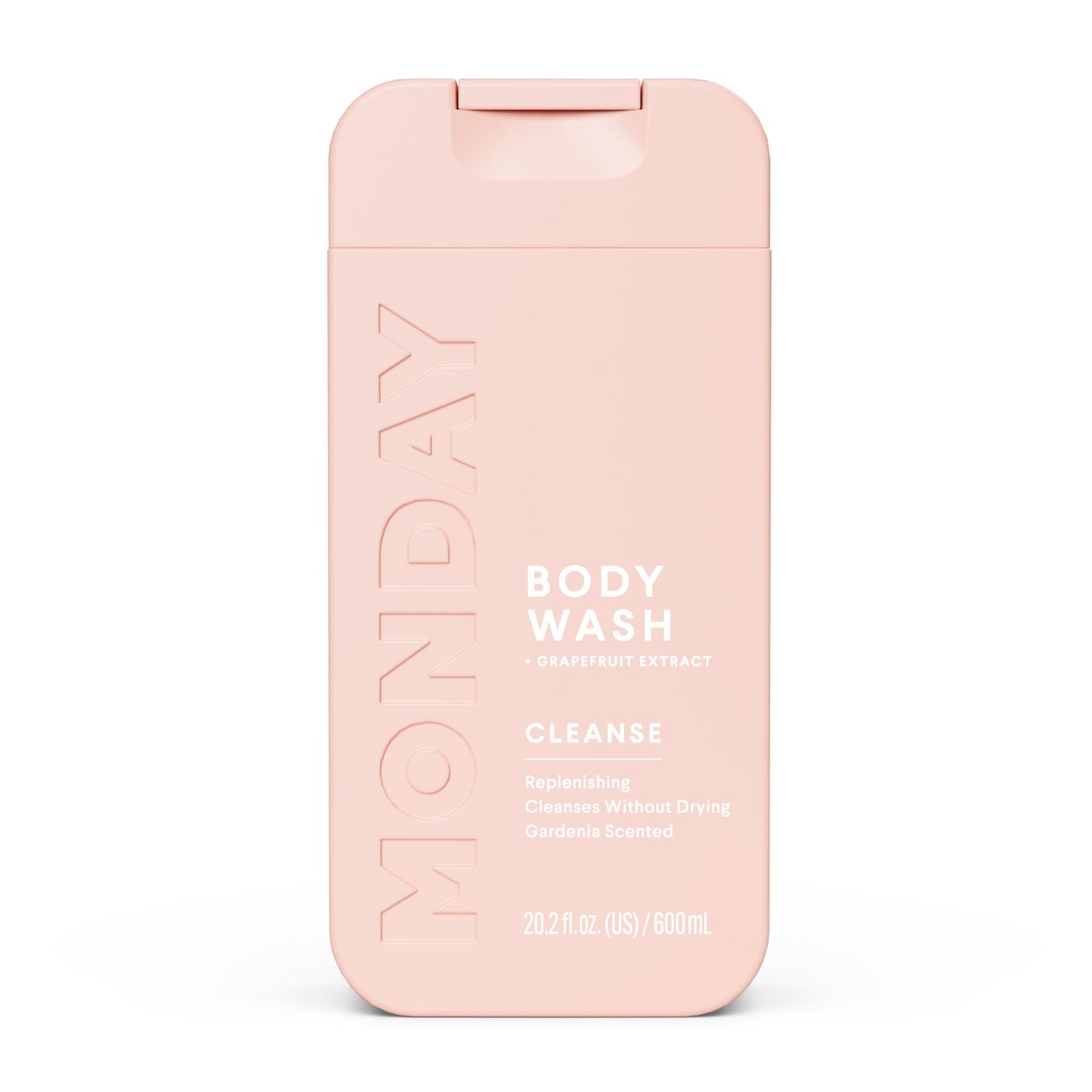 MONDAY HAIRCARE CLEANSE Body Wash with Grapefruit Extract, Hyaluronic Acid, Shea Butter, Coconut Oil for Normal to Oily/Combination Skin 600 mL