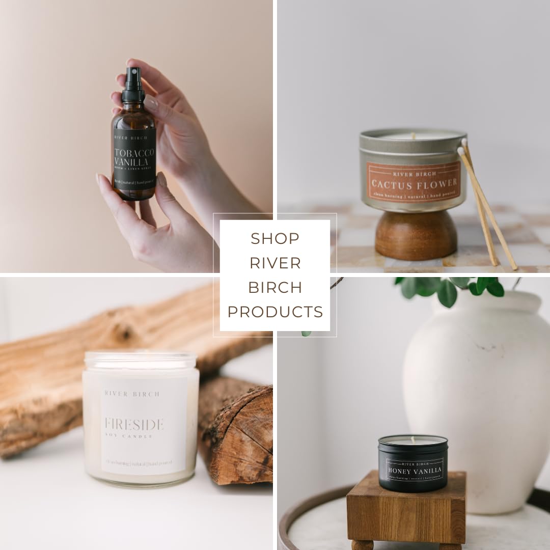 River Birch Lavender + Apricot Scented Natural Hand Soap - Handmade Soap - Moisturizing Hand Wash with Amber Glass Dispenser - Luxury Scented Hydrating Hand Soap - Vegan and Non-Toxic - 16 Fl Oz