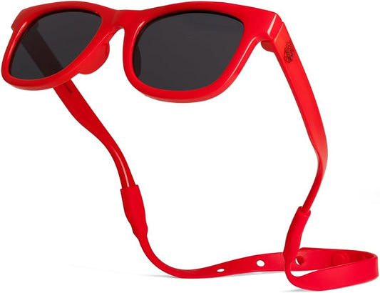 Polarized Baby Sunglasses - Unbreakable Flexible Infant Shades | For Newborns & Toddlers 0-24 Months