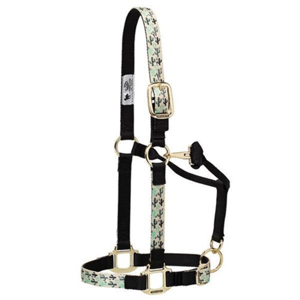 Weaver Leather Adjustable Patterned Nylon Horse Halter