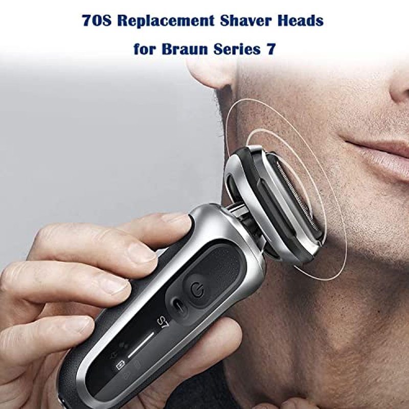 Suleto 53B Series 5 Replacement Head Blades Compatible with braun Series 5 Series 6 Razors, 53b Replacement Foils & Cutter Cassette for 5018S 5020s, 5035s, 5049s, 5050cs, 6075cc, 6020s, 6040cs
