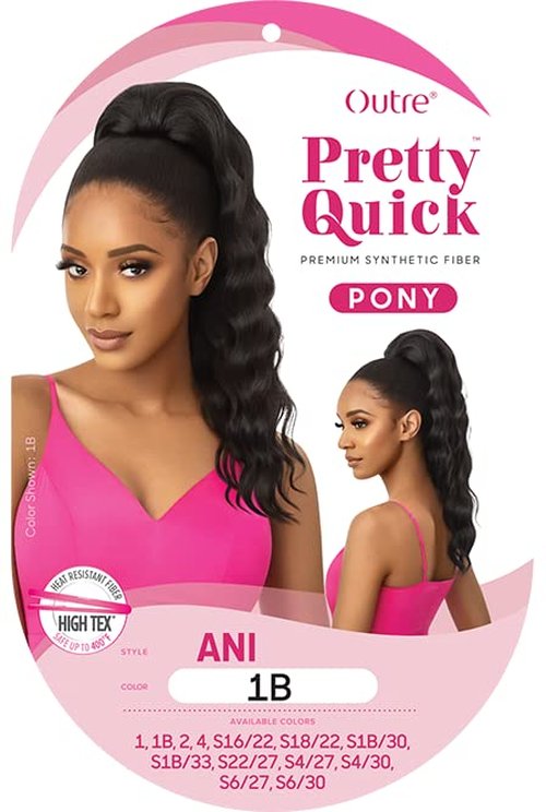Outre Pretty Quick Pony Heat Resistant Fiber High Tex Safe Up To 400F ANI (S16/22)