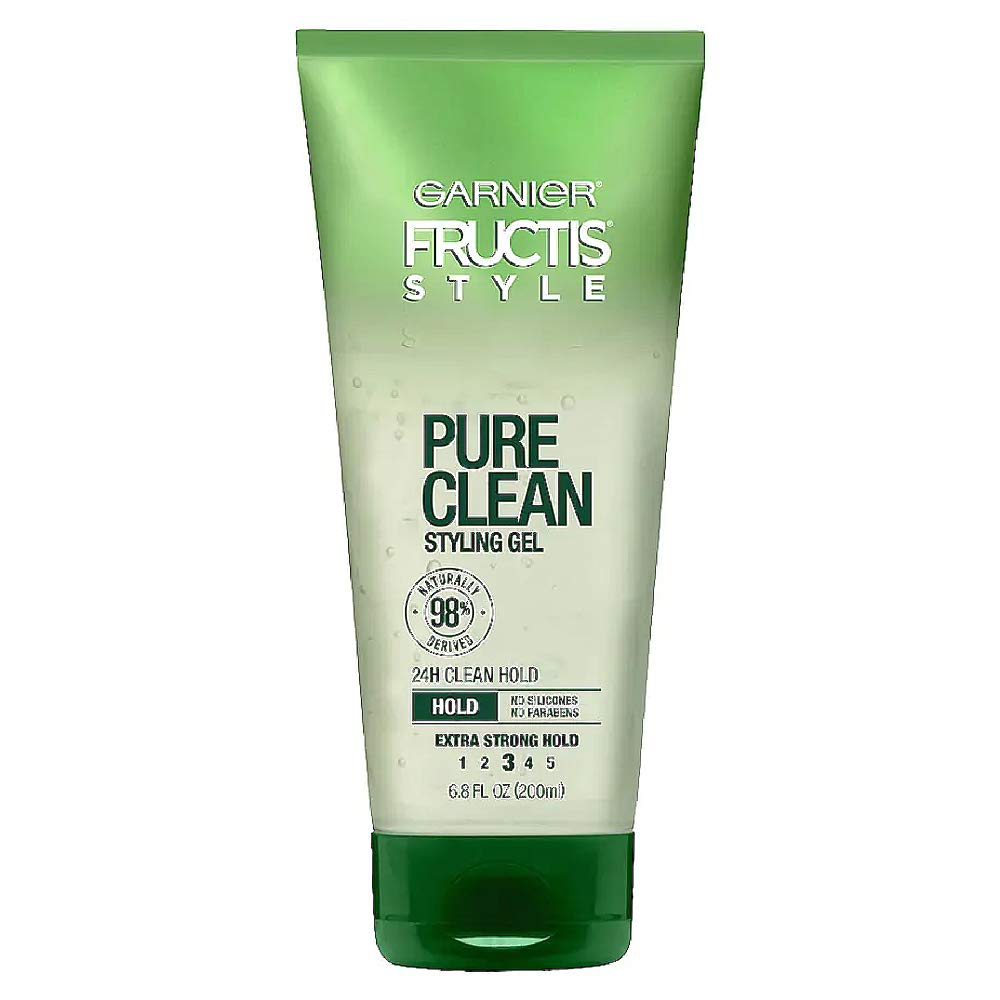 Garnier Fructis Style Pure Clean Styling Gel, 6.80 Oz ( Pack of 6)