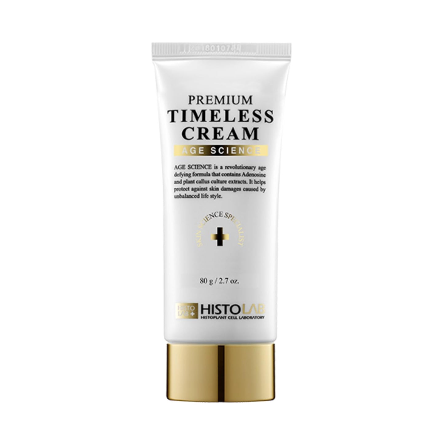 HISTOLAB Premium Timeless Cream (2.8oz) for ALL Skin Types | Anti-Aging Skincare Cream | to Firm Elasticity and Hydrate