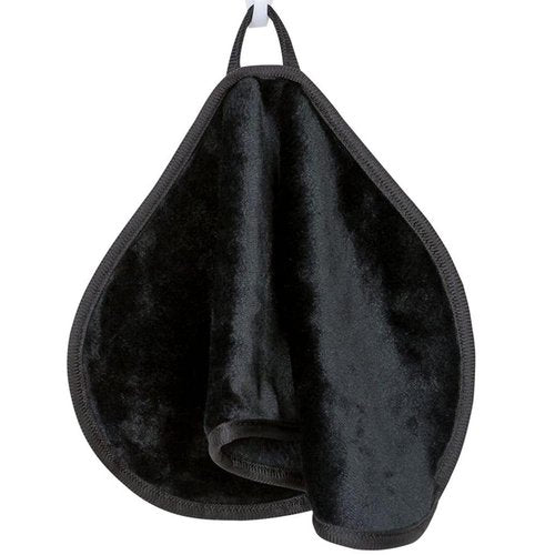 Makeup Remover Face Cleansing Cloth - Chemical-free Microfiber Reusable Facial Clean Towel, Remove Makeup Instantly with Only Water (1 Black)