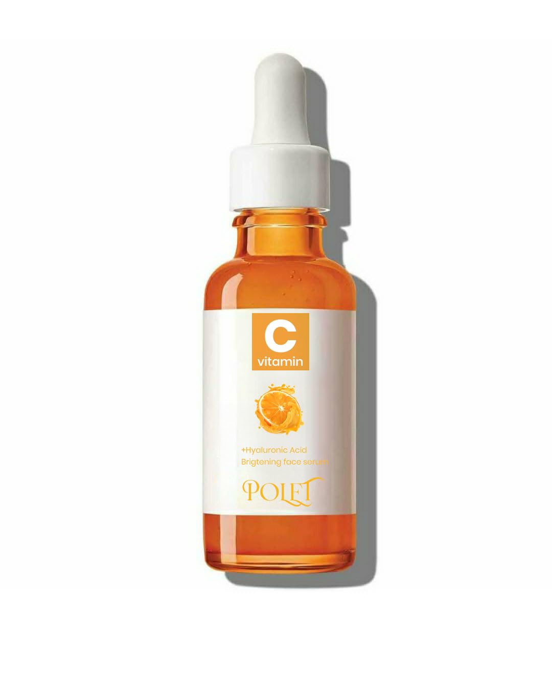 Polet Vitamin C Face Serum, Brightens Dull Skin, Anti-aging Formula, Improves Hydration, Removes Pigmentation, Powerful Antioxidant, Increases Collagen