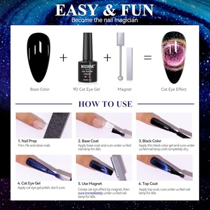 MIZHSE Glitter Gel Nail Polish, Diamond Gel Polish Set, Sparkly Shiny Gel Nail Art Varnish Manicure Kit, Soak Off LED Lamp, for Beginners DIY at Home (Glitter Polish Set)