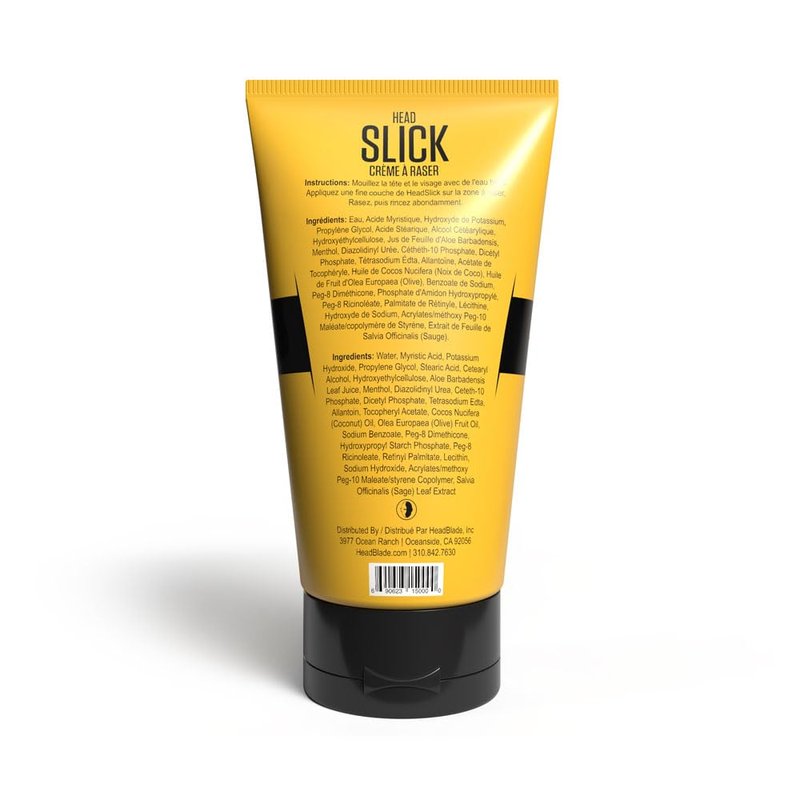 HeadBlade HeadSlick Shave Cream - 5 oz | Smooth Shaving for Bald Men, Reduces Irritation & Razor Burn