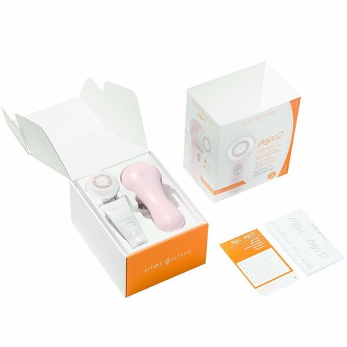 Clarsonic Facial Cleansing Brush System, Mia 2 Sonic Face Scrubber, Pink
