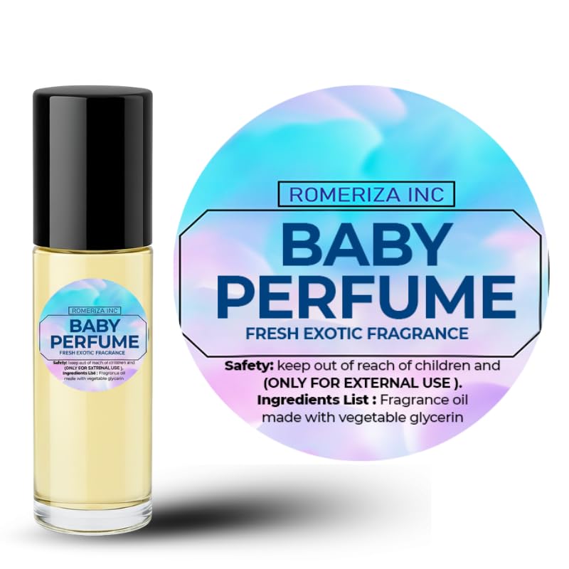 Baby Essential Fragrance Oil - Unisex Soft Scented Body Oil | 10ml Natural Roll-On Perfume