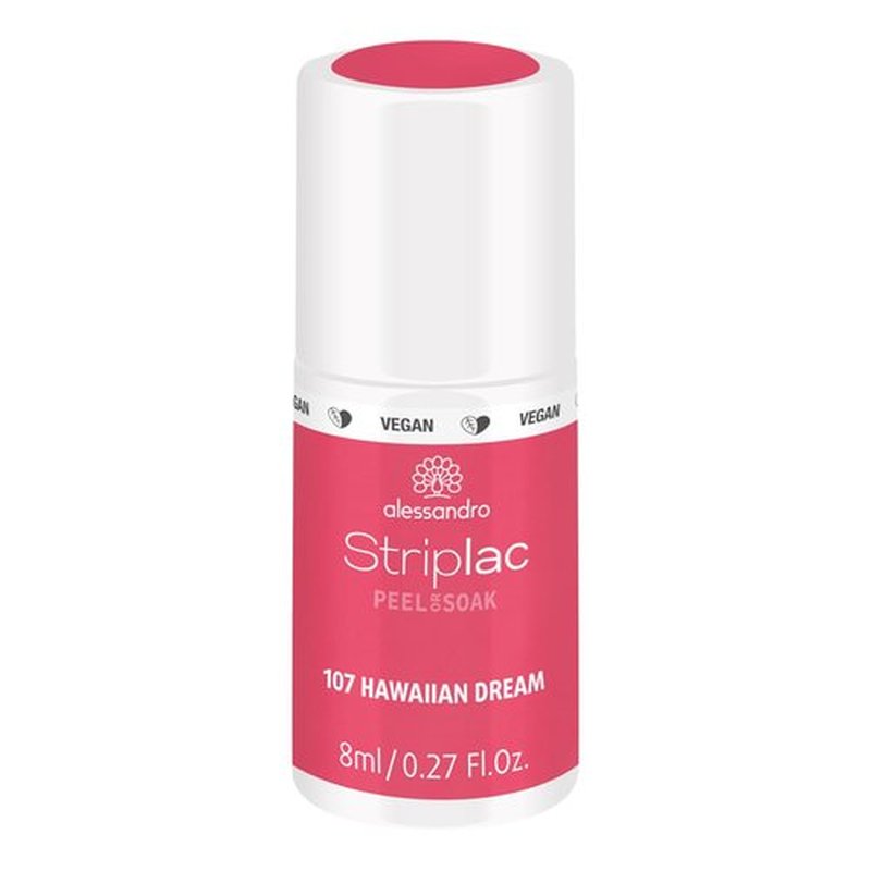 alessandro Striplac Peel or Soak Nail Polish - 107 Hawaiian Dream for Women- 0.27 oz