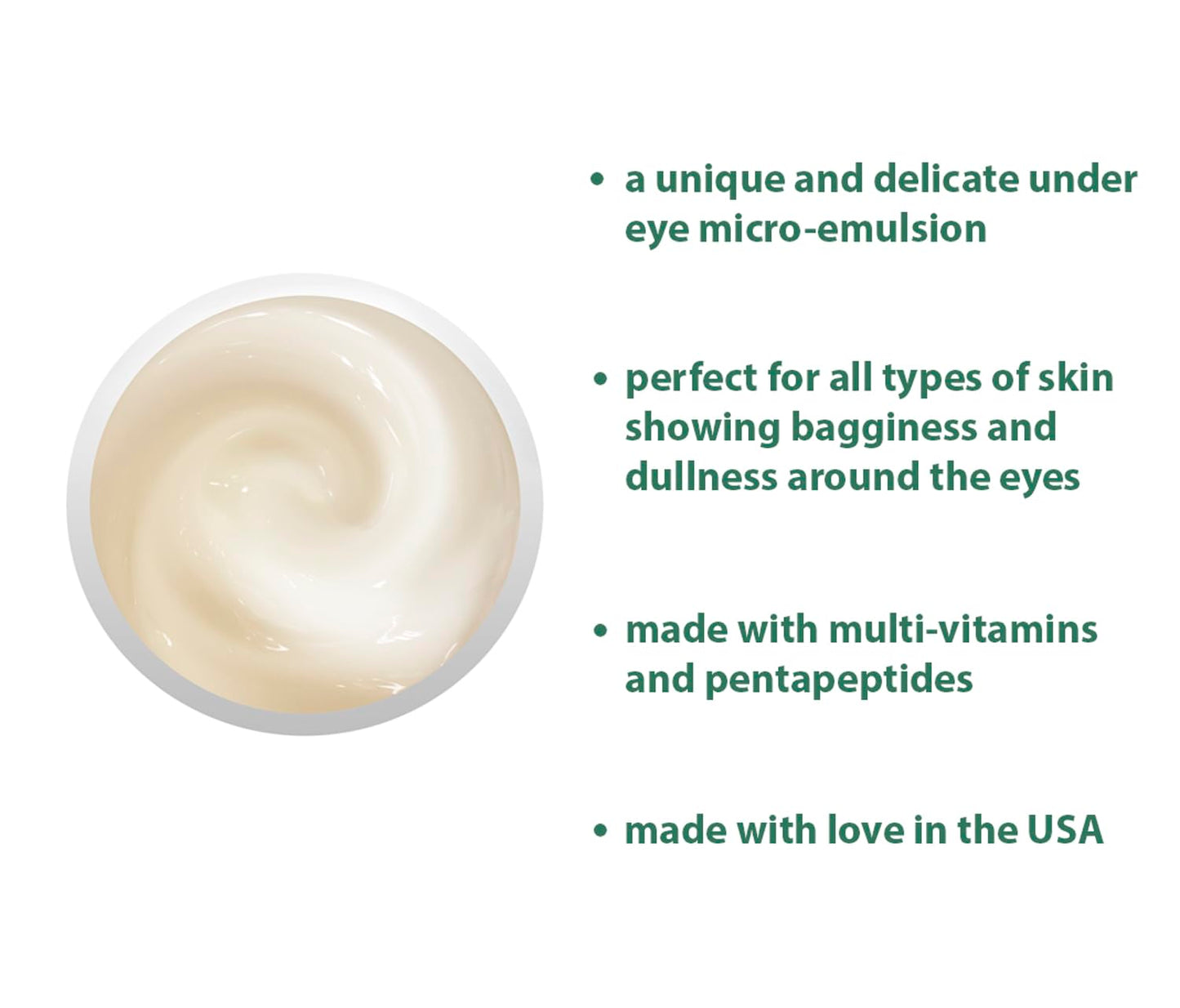 Raya Microsilk-C Cream (407) | Gentle Treatment for the Under-Eye Area | Brightens, Revives Fatigue, and Tones Under the Eyes | Helps Reduce Puffiness, Lines, and Wrinkles