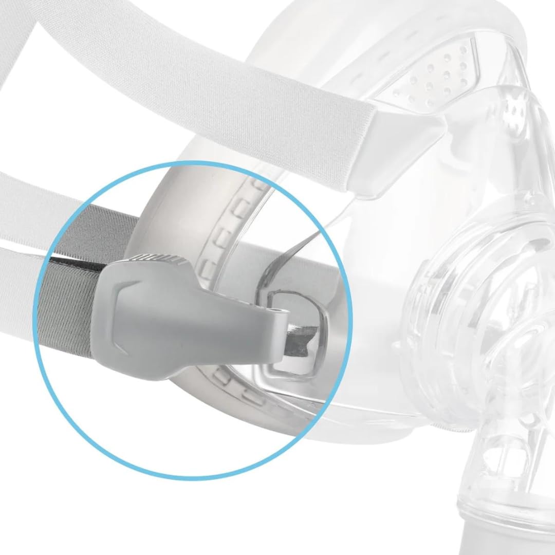 Full Face Replacement Headgear for Siesta CPAP Masks - Comfortable Fit & Adjustable Straps