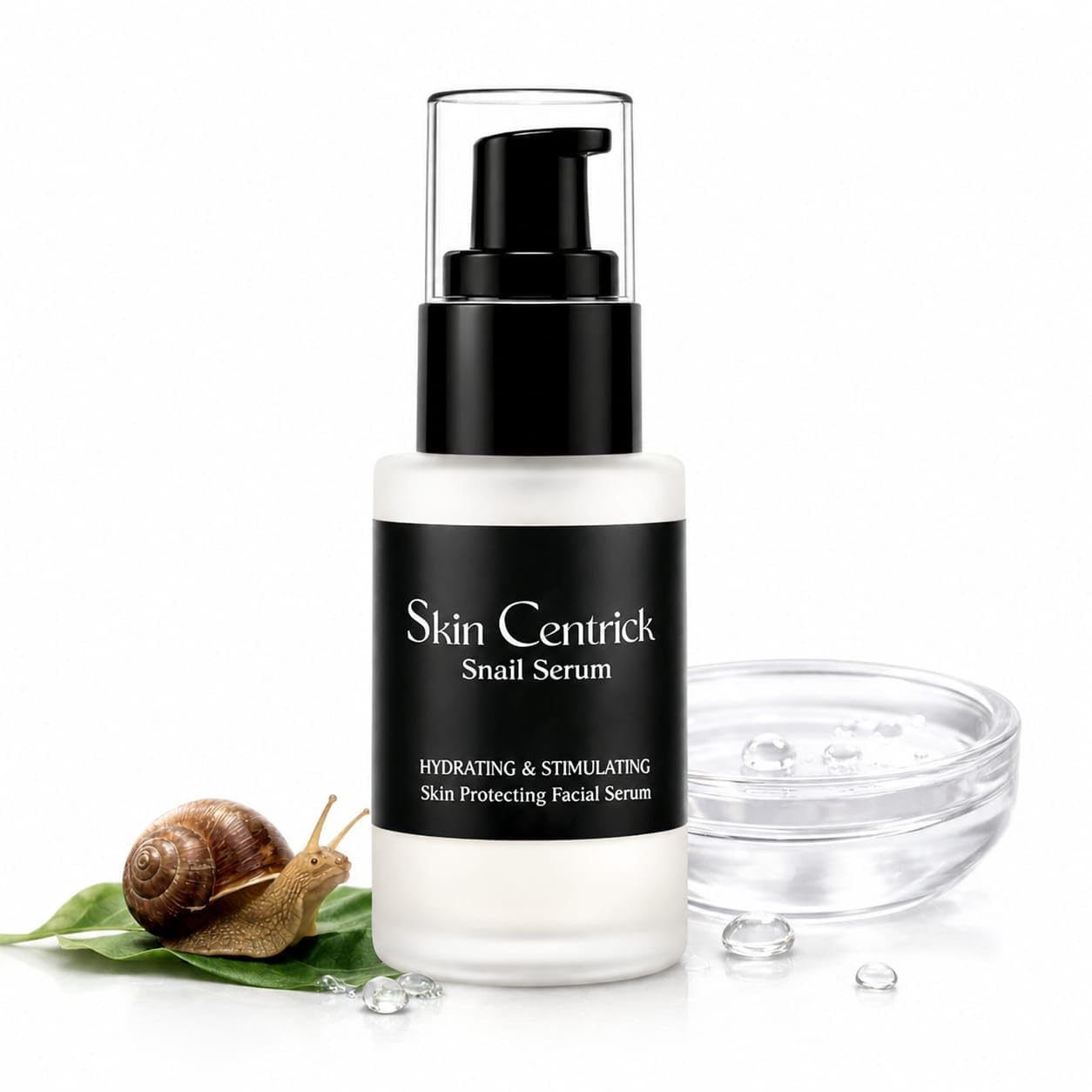 Skin Centrick Snail Mucin Serum 95% with Hyaluronic Acid