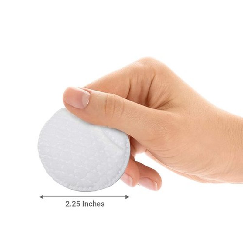 ForPro Premium Stitched Cotton Rounds (7200-Count), 100% Pure Cotton Pads for Removing Makeup, Nail Polish and Cleansing Face, Pack of 72-100 Cotton Rounds